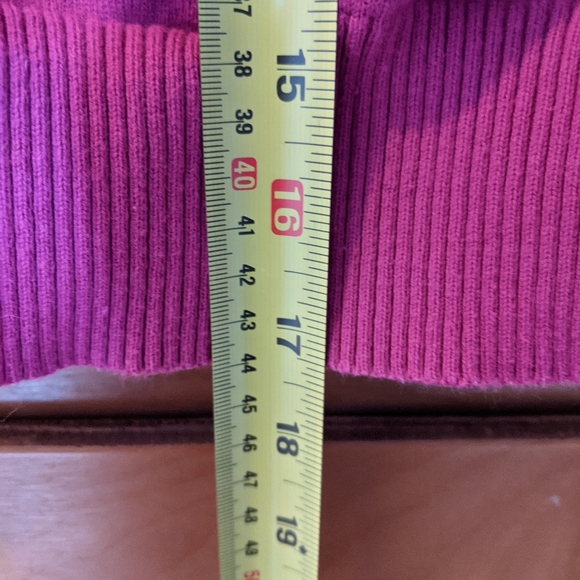 Purple/Fushia-ish Sequin Cardigan - Picture 8 of 9